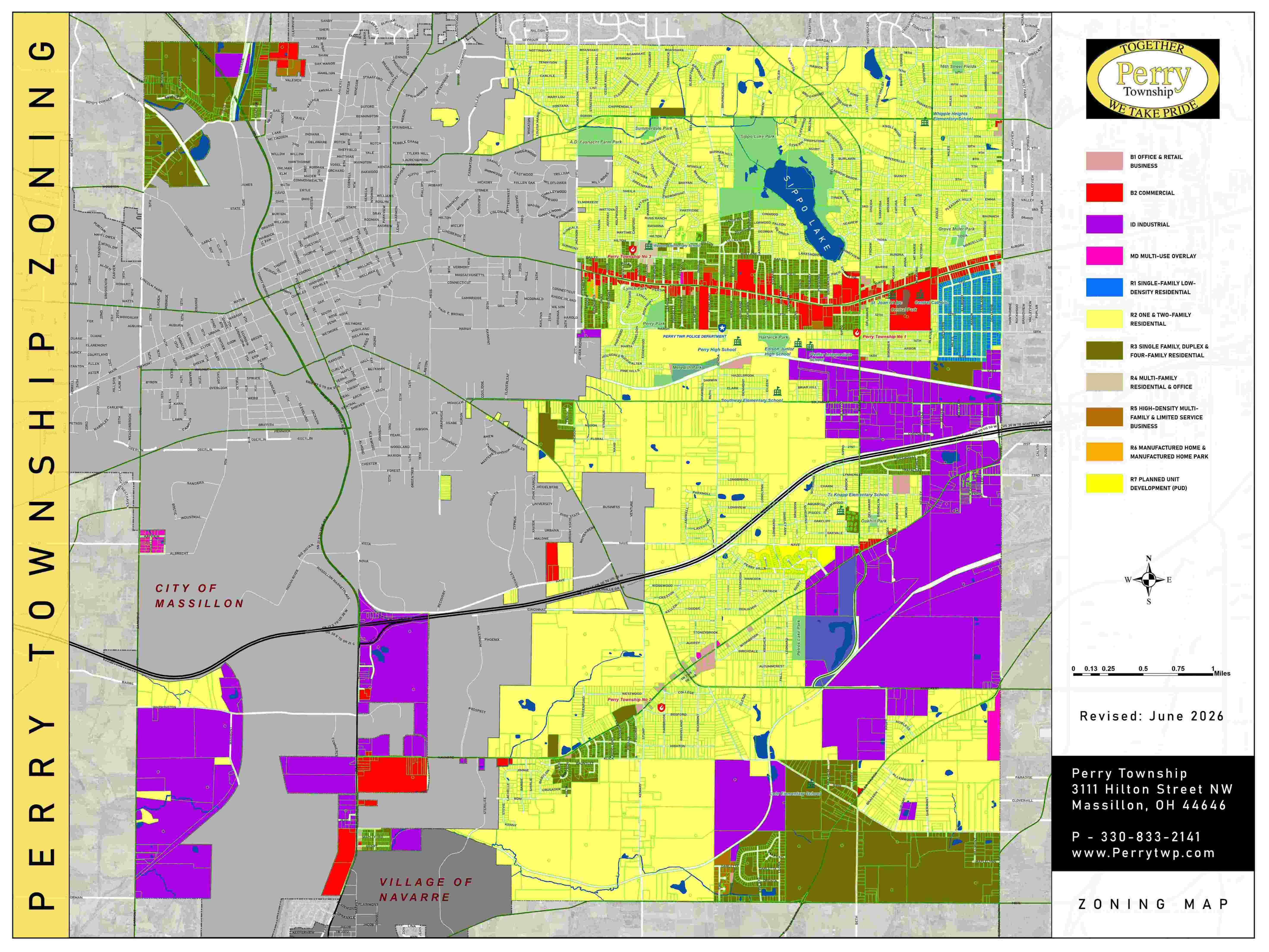 Perry Zoning June 2026 Map website